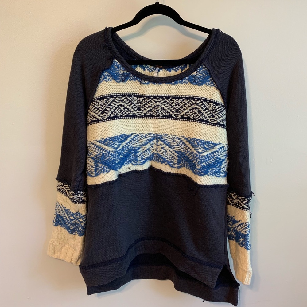 Free People oversized sweater